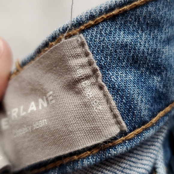 Everlane The Cheeky Jean Light Wash Jeans High Rise Size 28 Regular - Picture 4 of 9